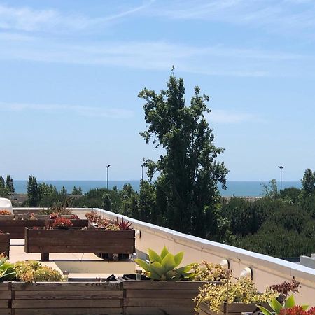 Beautiful Penthouse Apartment With Terrace - 4 Minute Walk To The Beach 트로이아 외부 사진